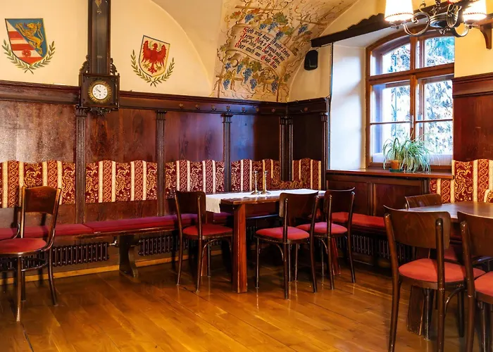 宾馆 Gaestehaus Goldener Stern 利恩茨